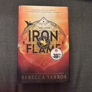 Iron Flame (The Empyrean, 2) Hardcover by Rebecca Yarros - Standard Edition